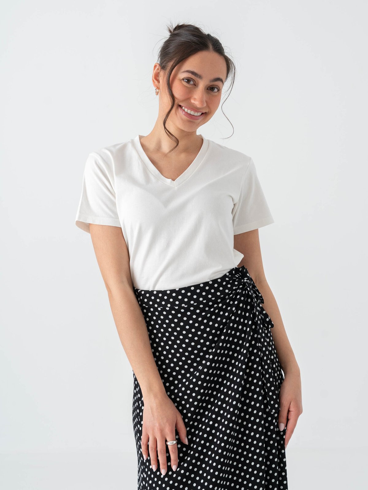 Comprimé V T-Shirt White