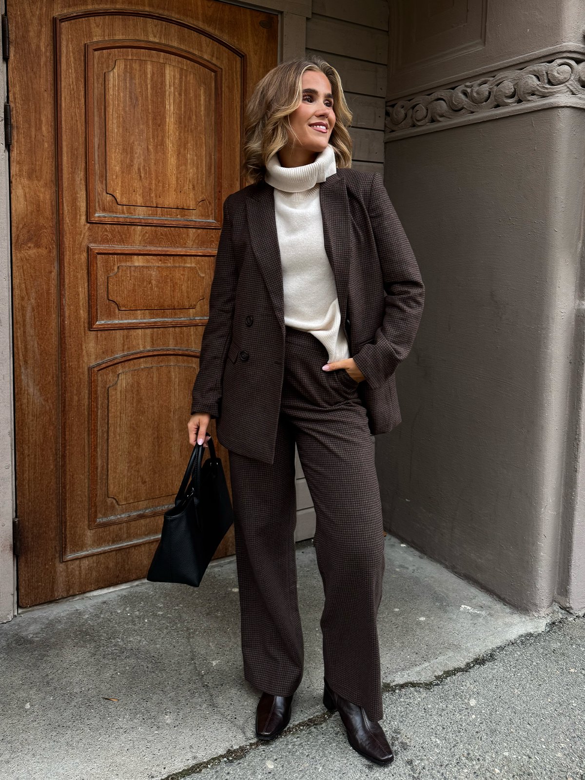 Comprimé Wool DB Blazer Kaffe