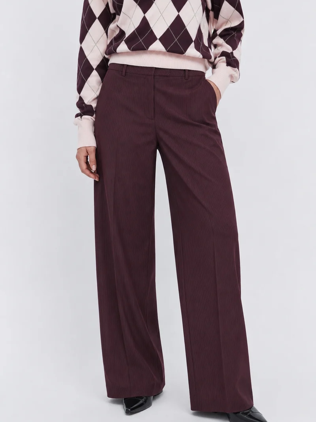 Cras Mancy Pants Grape