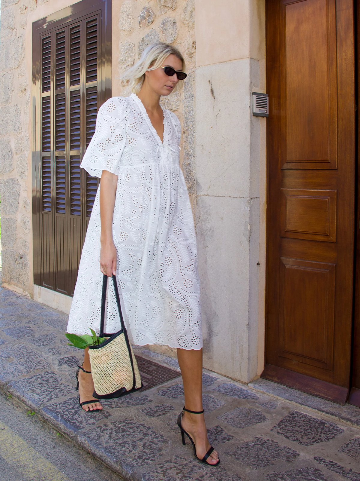 Cras Breeze Dress White