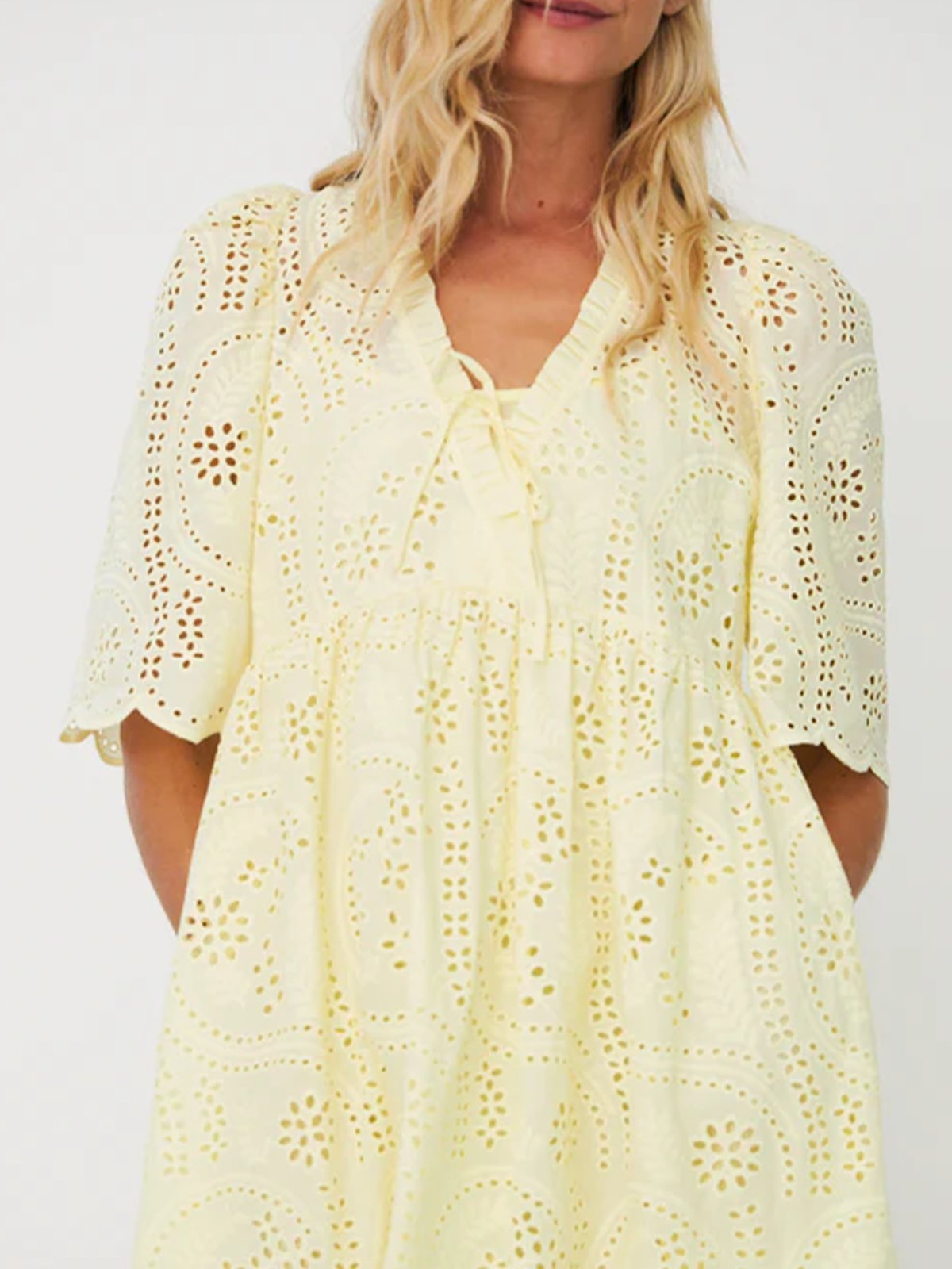 Cras Breeze Dress French Vanilla