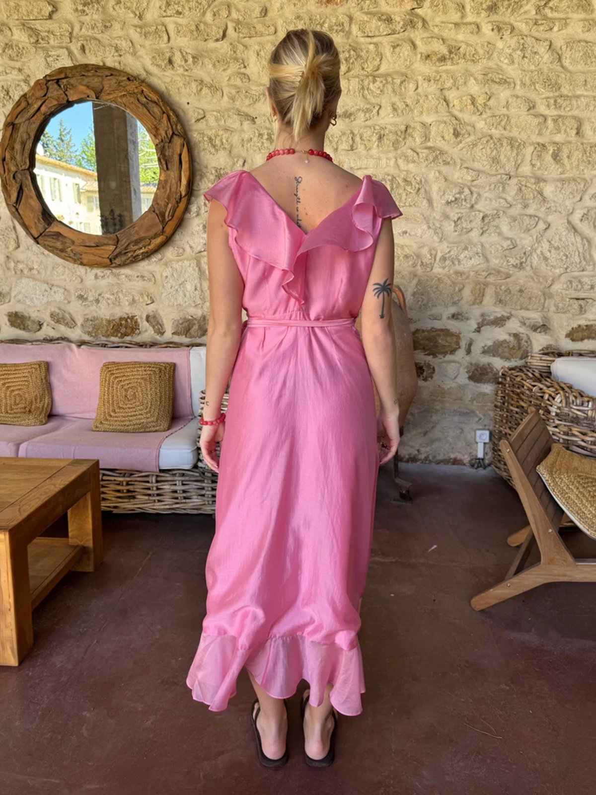 Cras Landon Dress Rosa