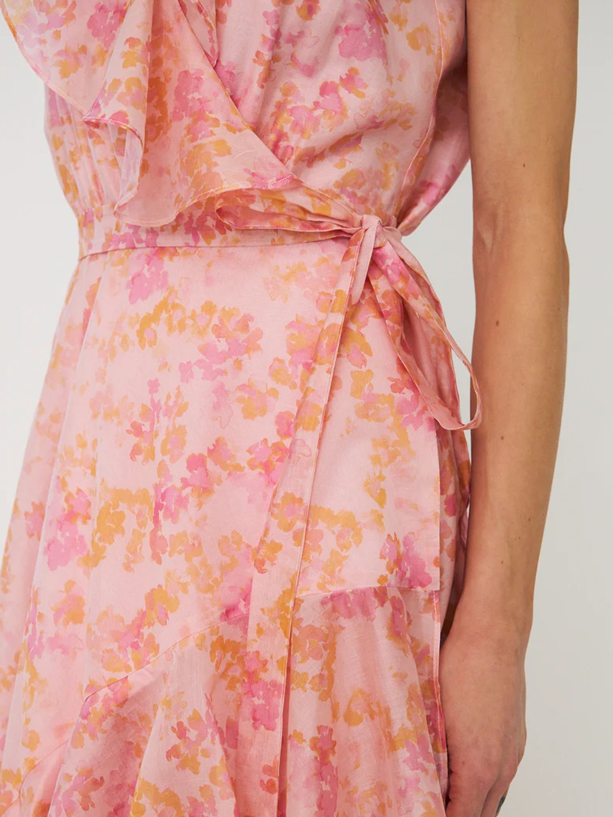 Cras Landon Dress Cloudy Flower