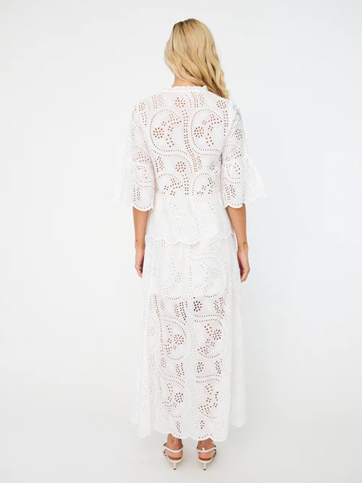 Cras Briza Blouse White