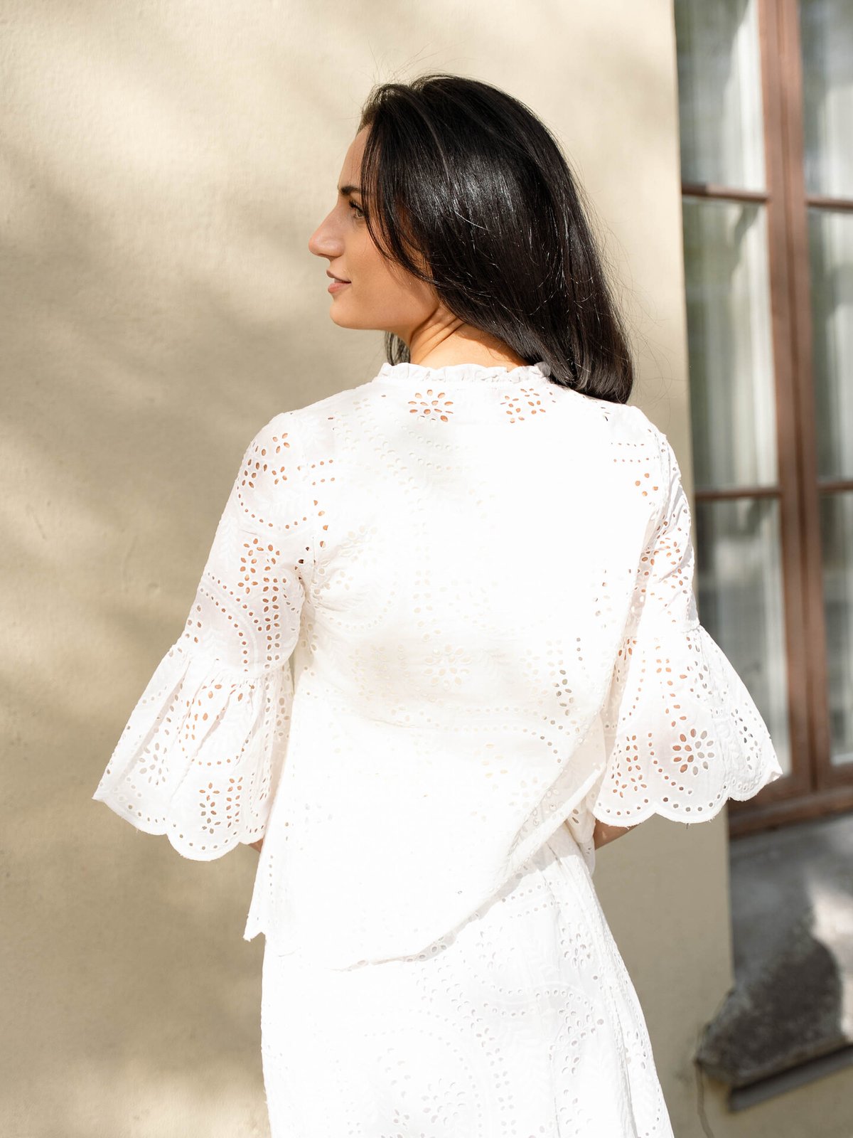 Cras Briza Blouse White