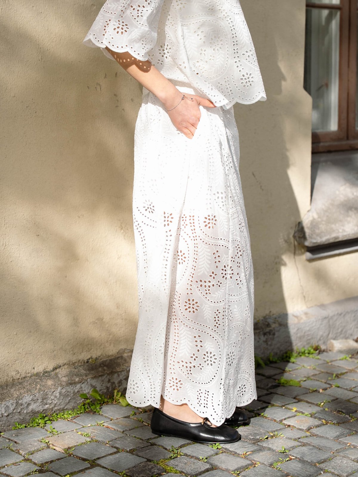 Cras Briza Skirt White
