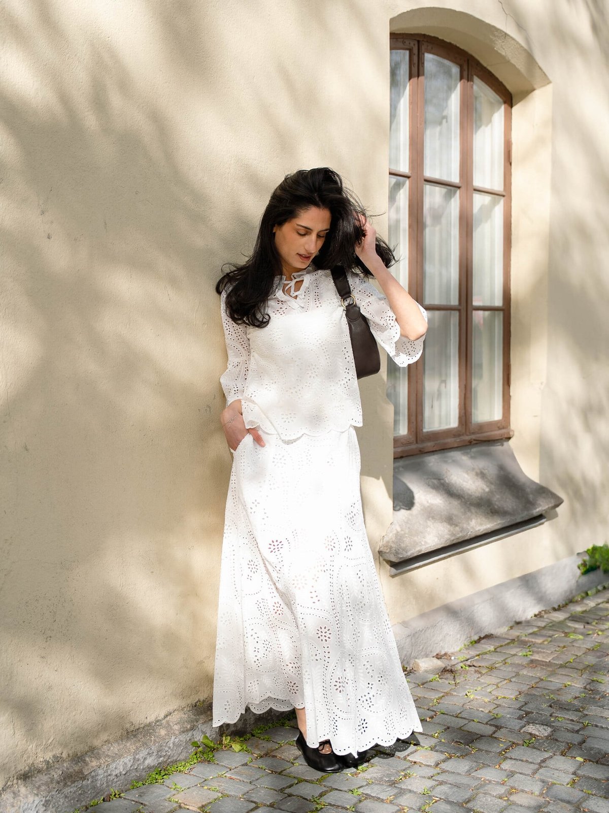 Cras Briza Skirt White