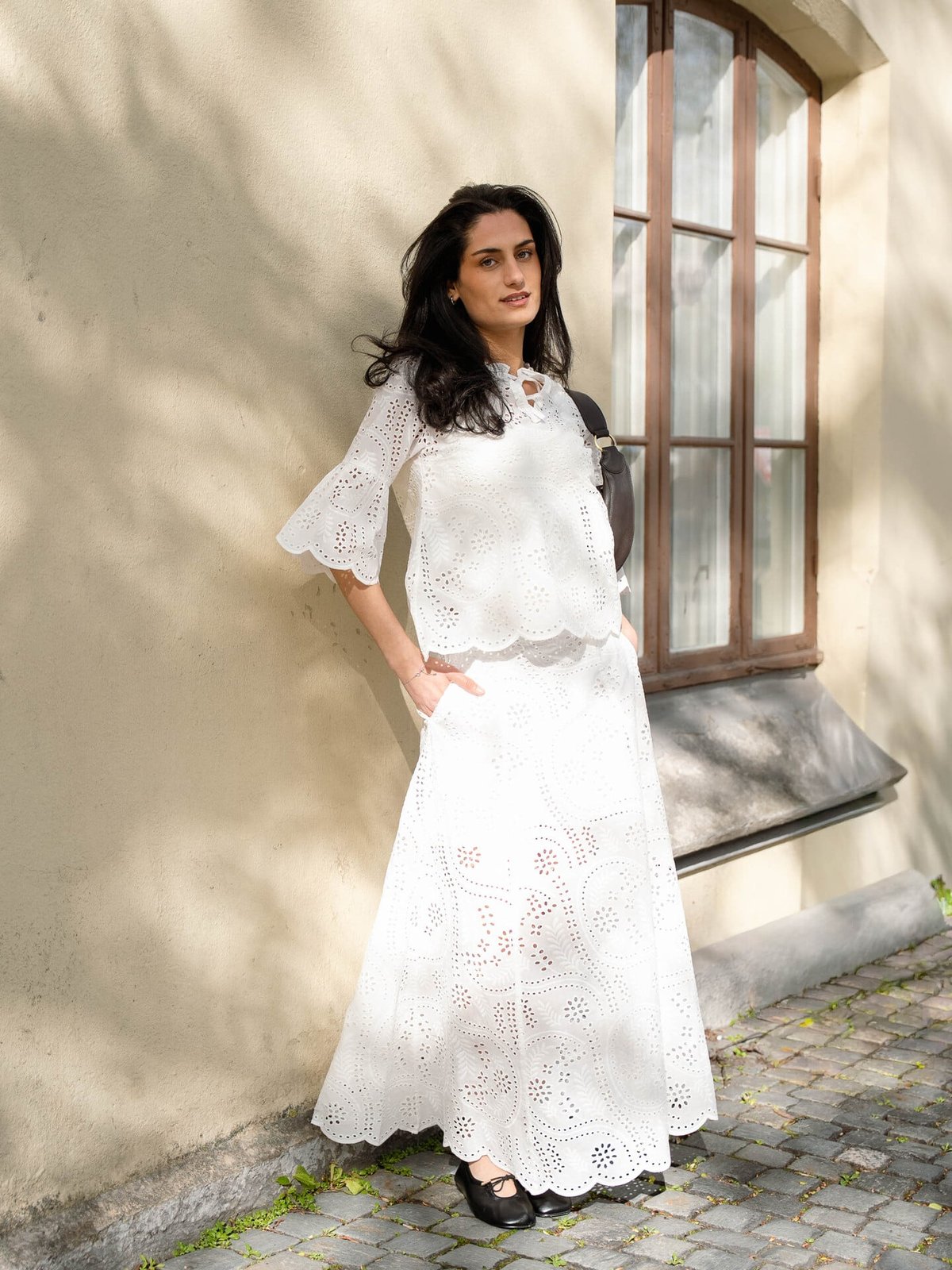 Cras Briza Skirt White