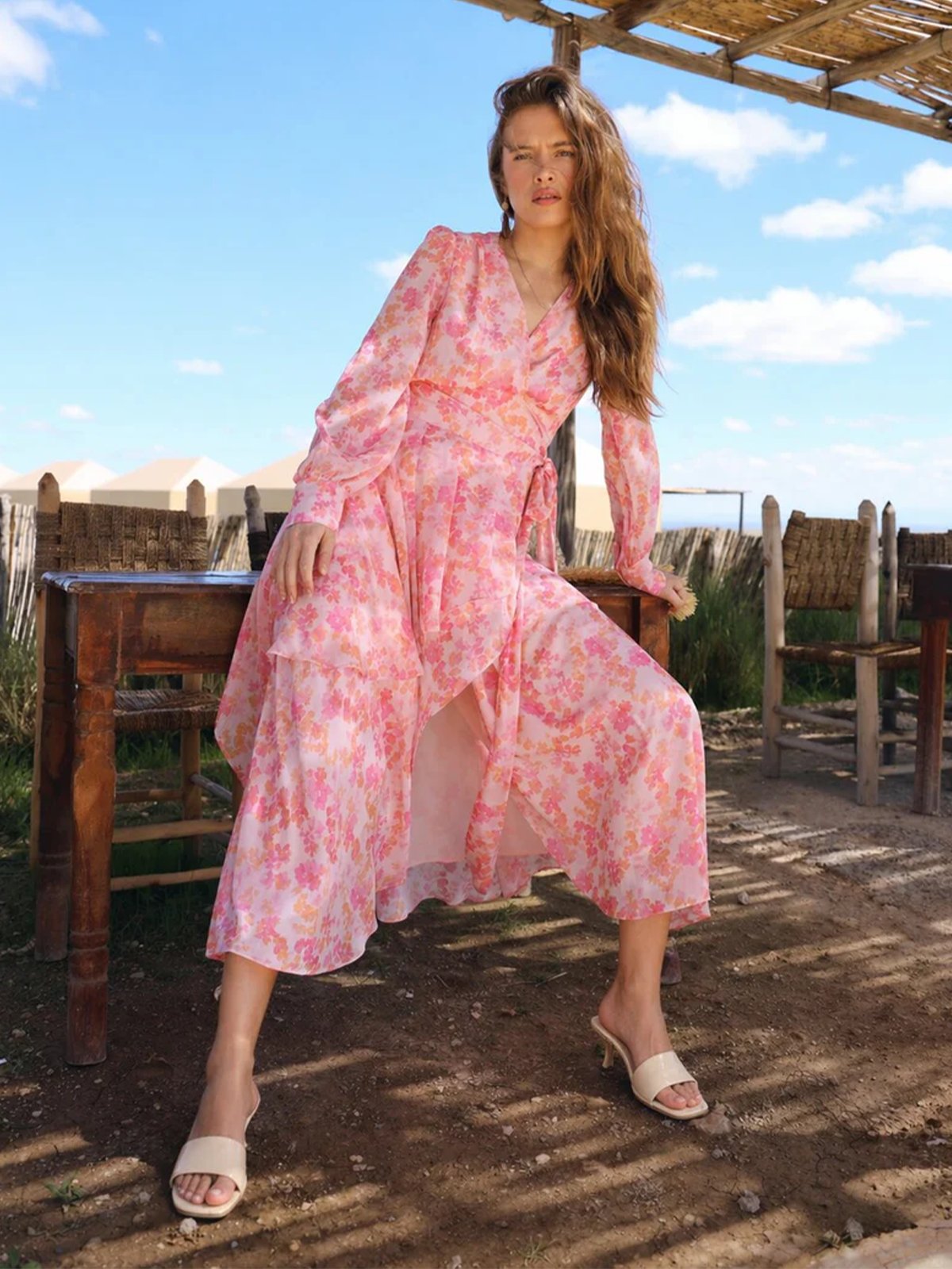 Cras Romance Dress Rosa