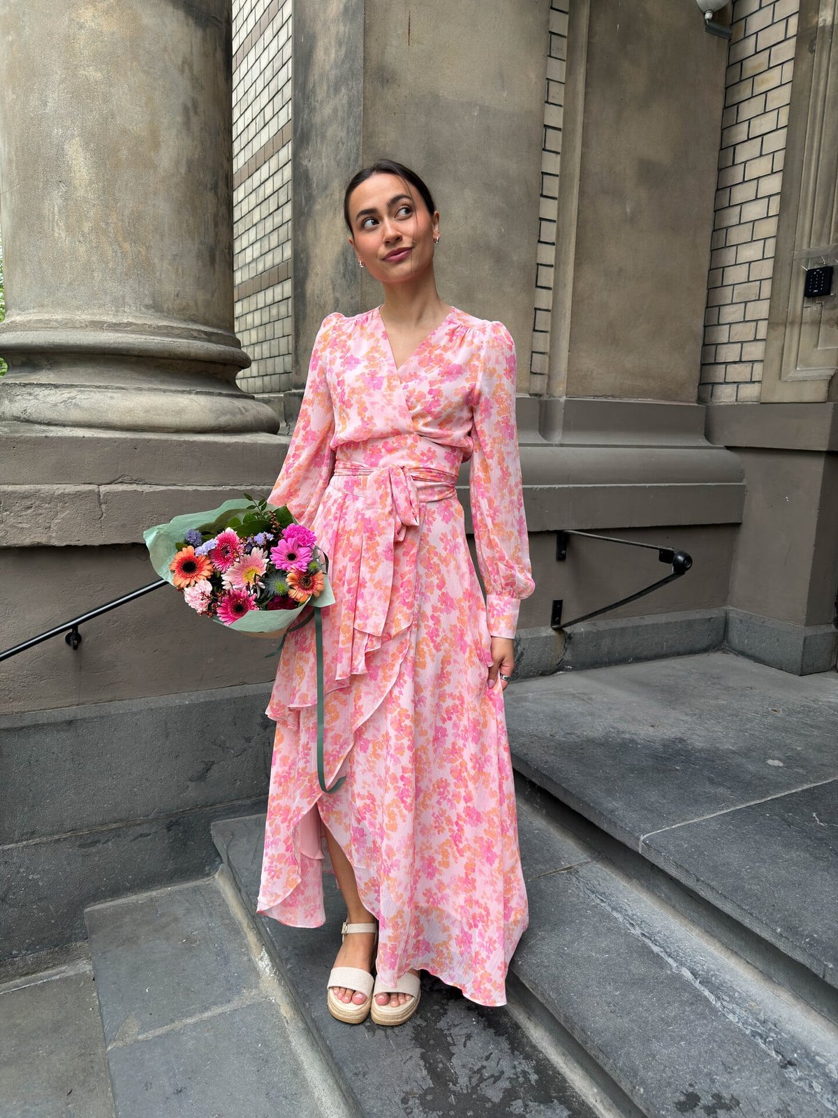 Cras Romance Dress Rosa