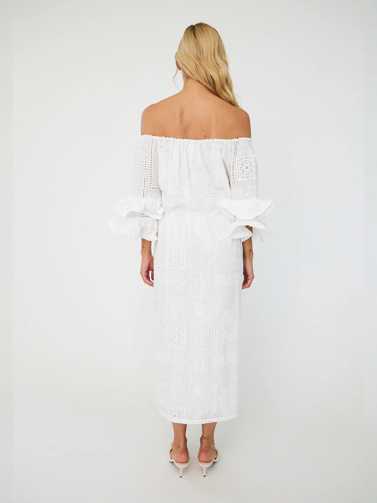 Cras Ita Dress White