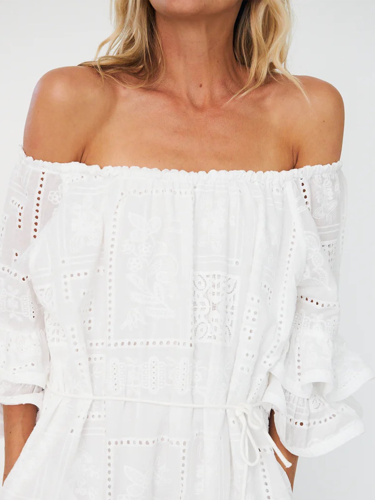 Cras Ita Dress White