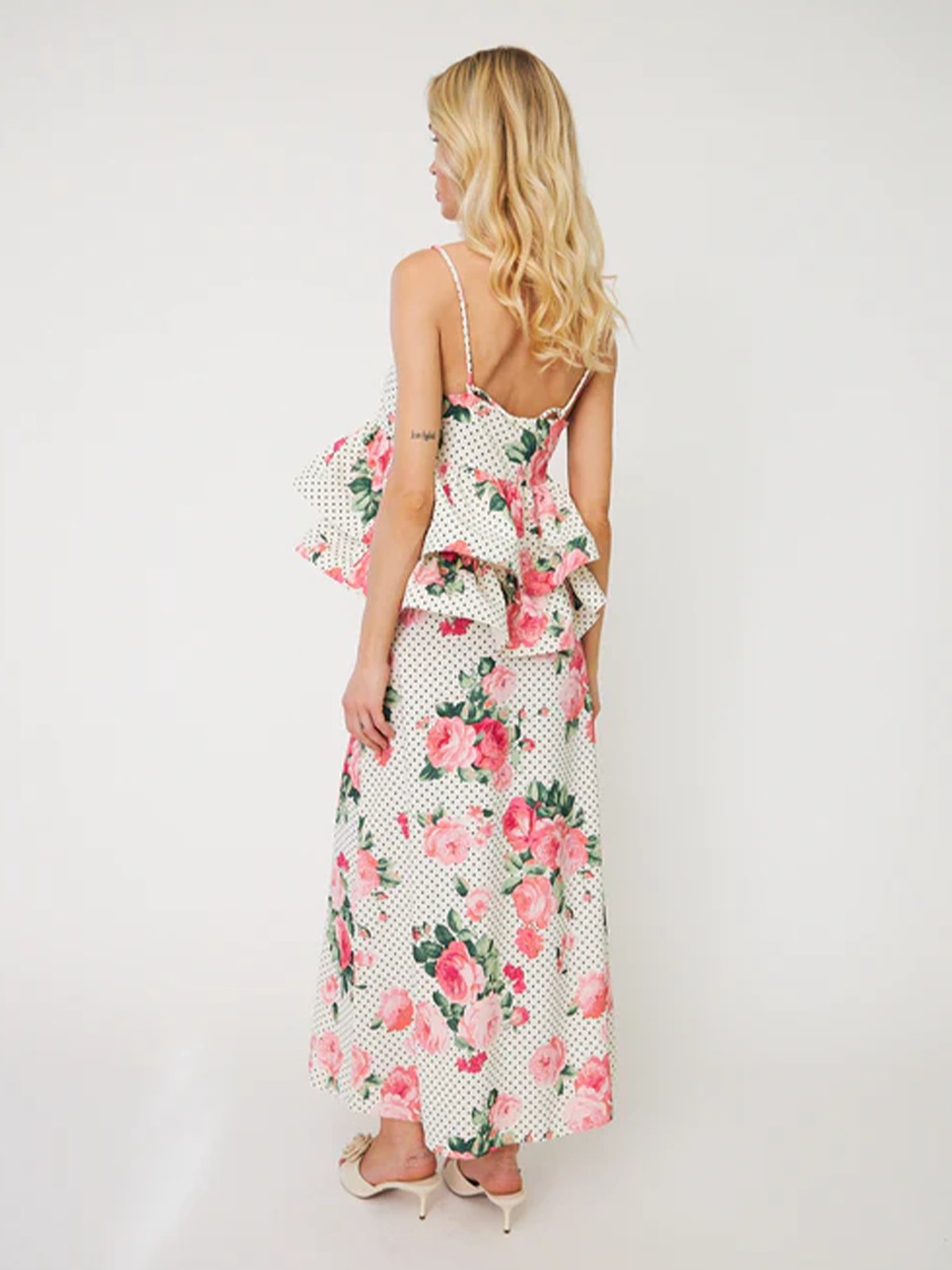 Cras Joselle Skirt Polka Rose