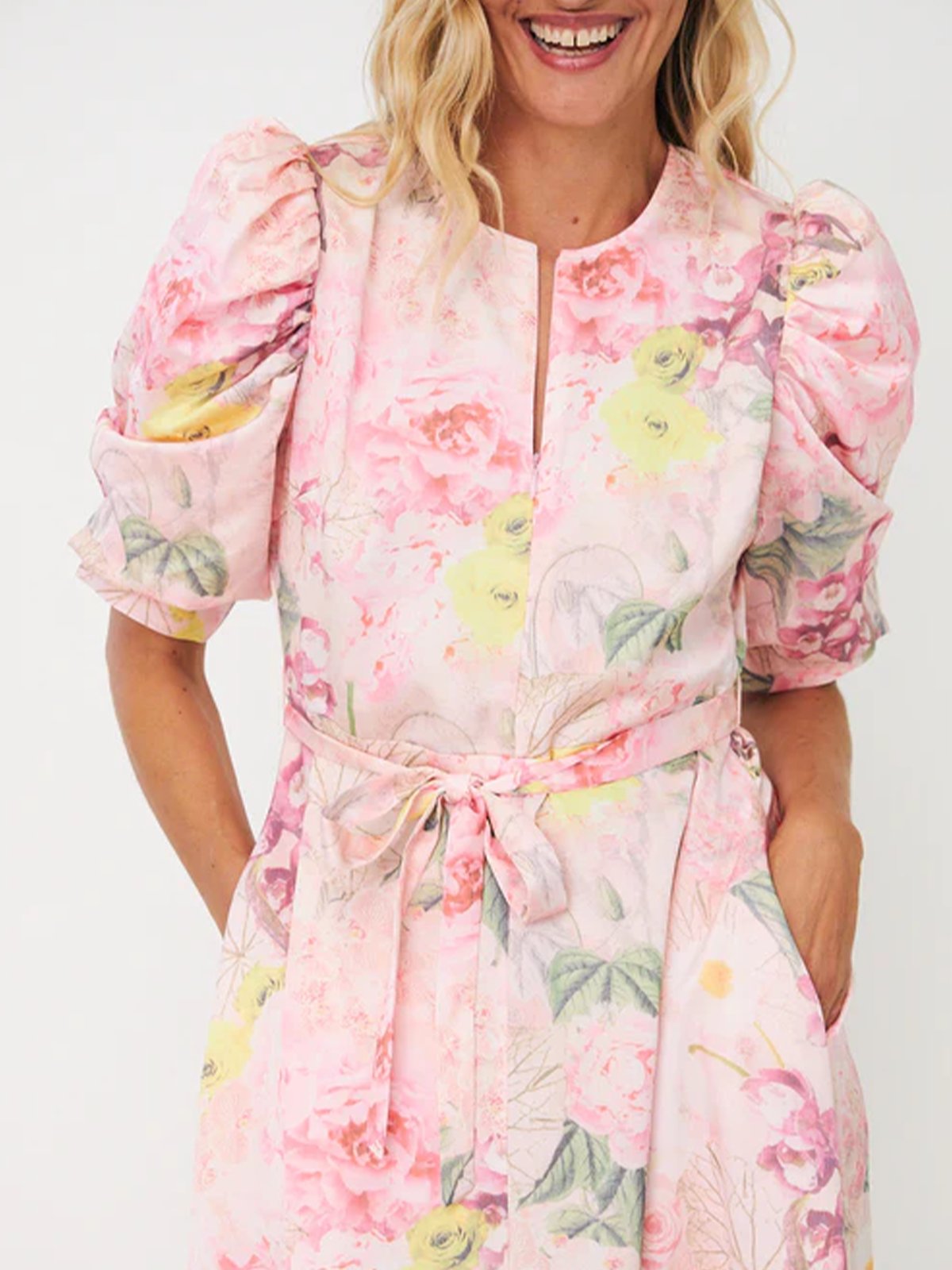 Cras Kayla Maxi Dress Floral Garden