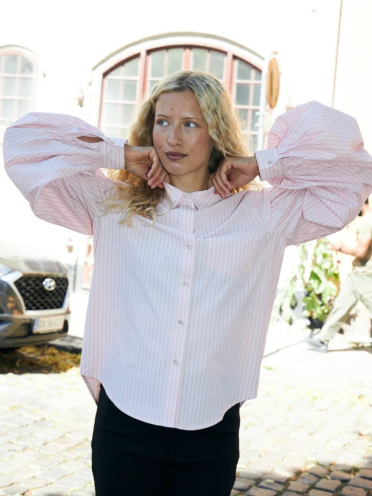 Cras Fina Shirt Pink Stripe