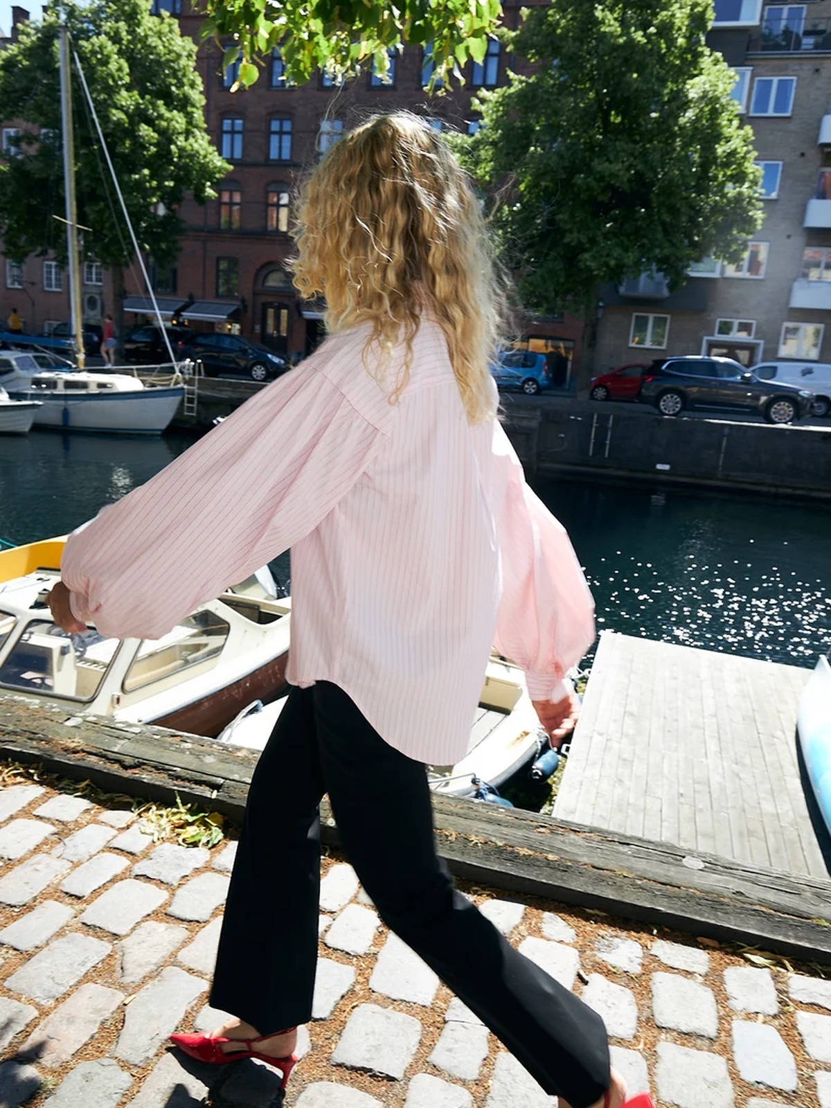 Cras Fina Shirt Pink Stripe