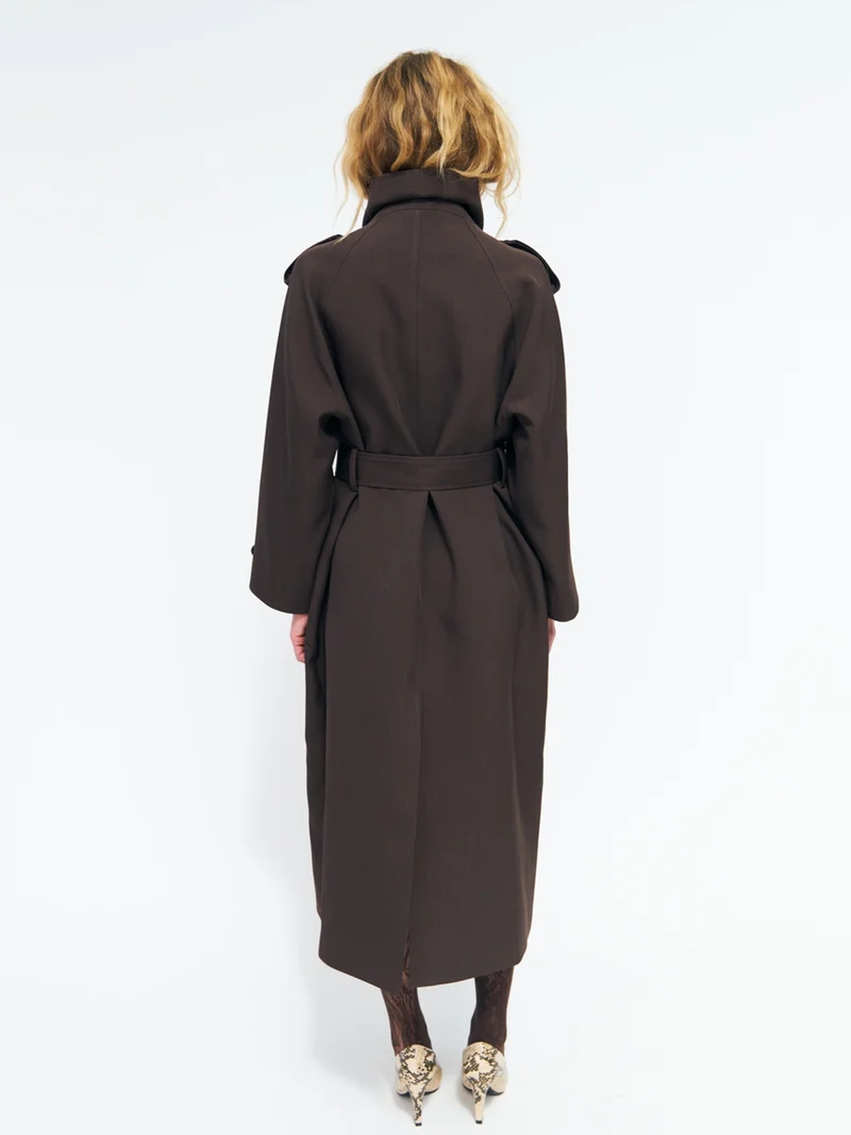 Cras Leonora Trenchcoat Dark Brown