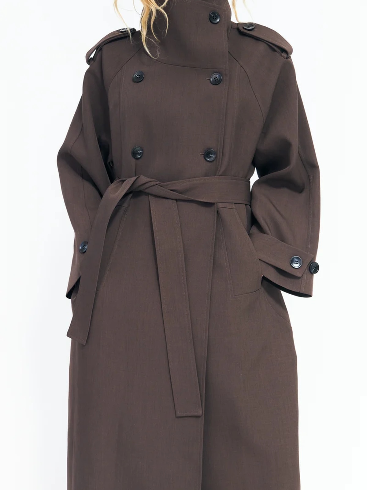 Cras Leonora Trenchcoat Dark Brown