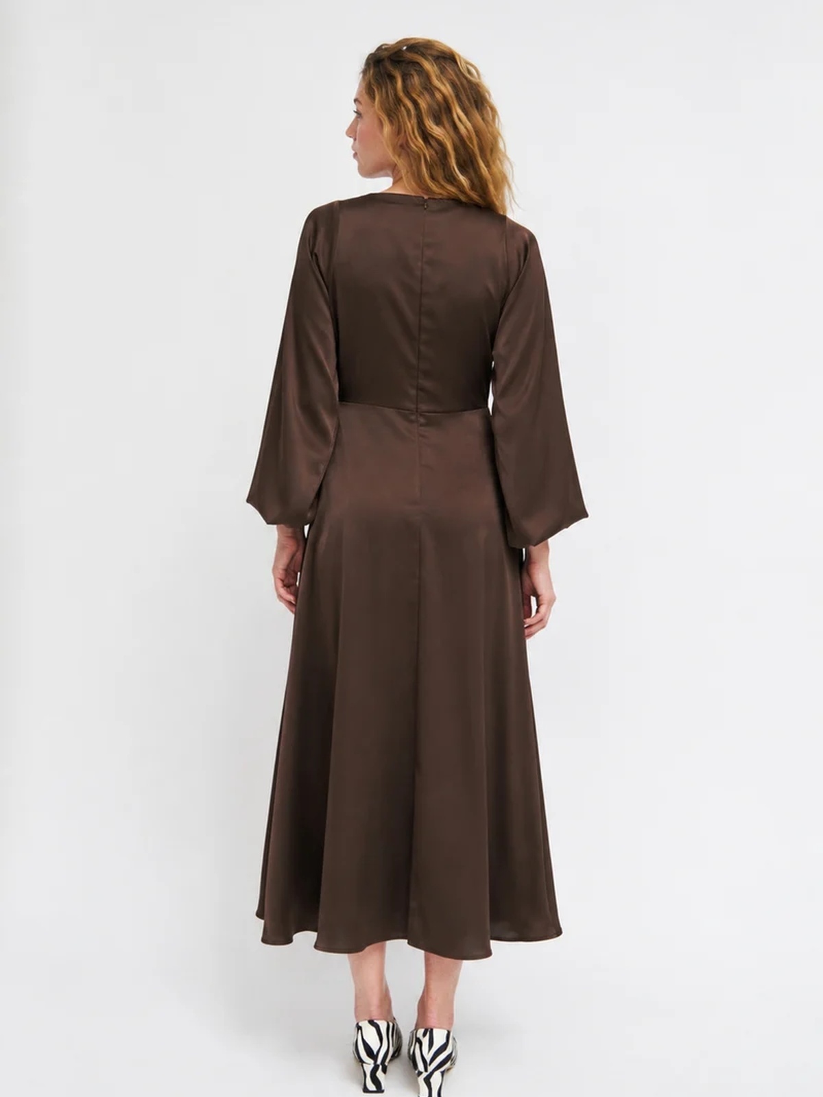 Cras Wrenlee Dress Java Brown
