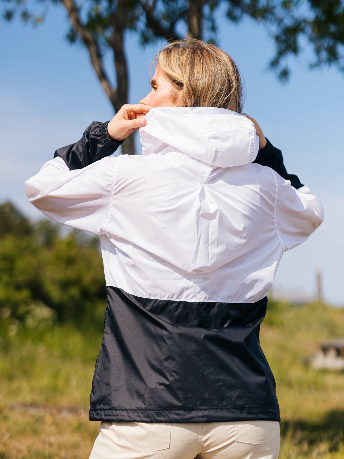 Columbia Flash Forward Windbreaker White, Black