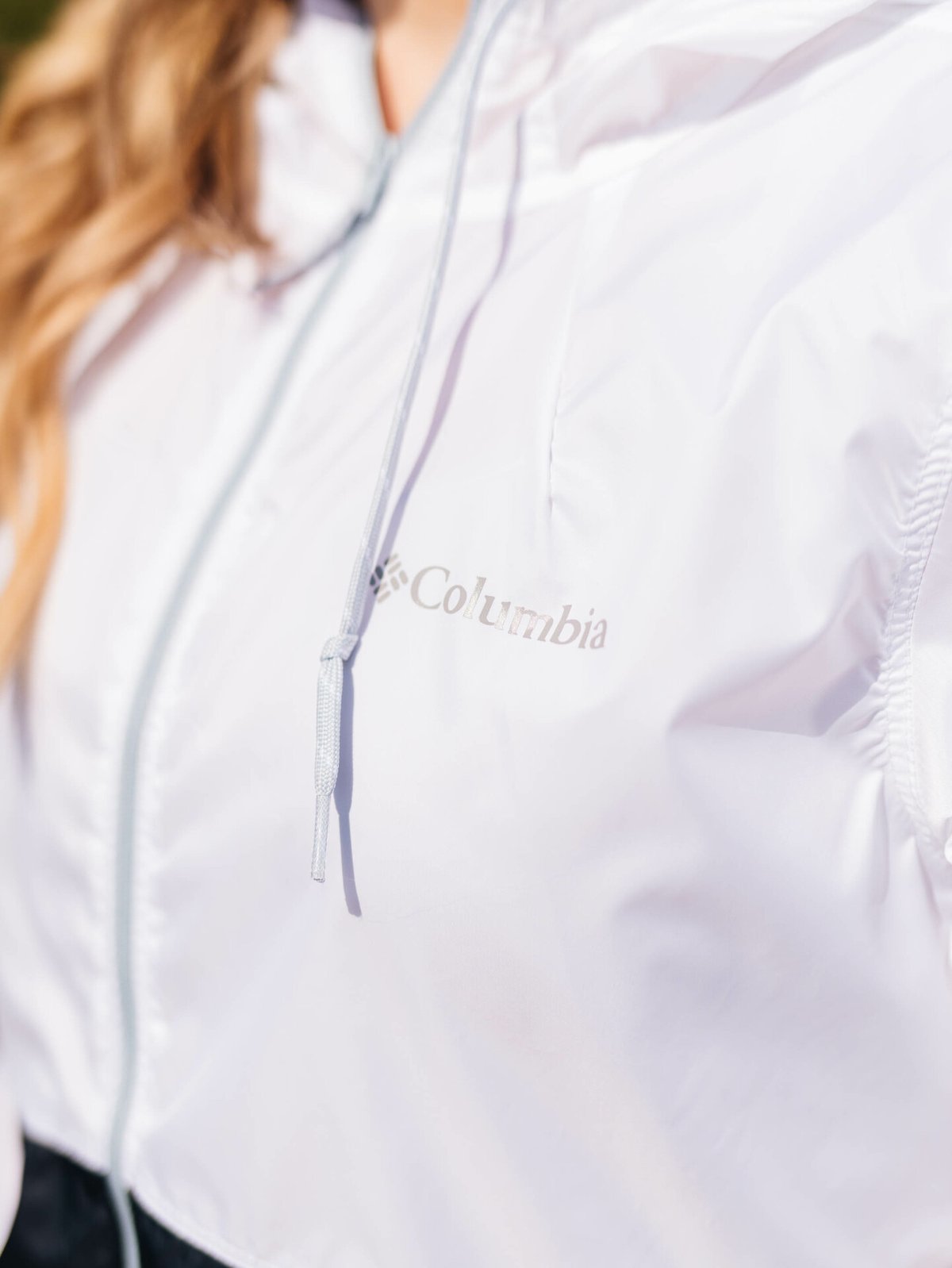 Columbia Flash Forward Windbreaker White, Black