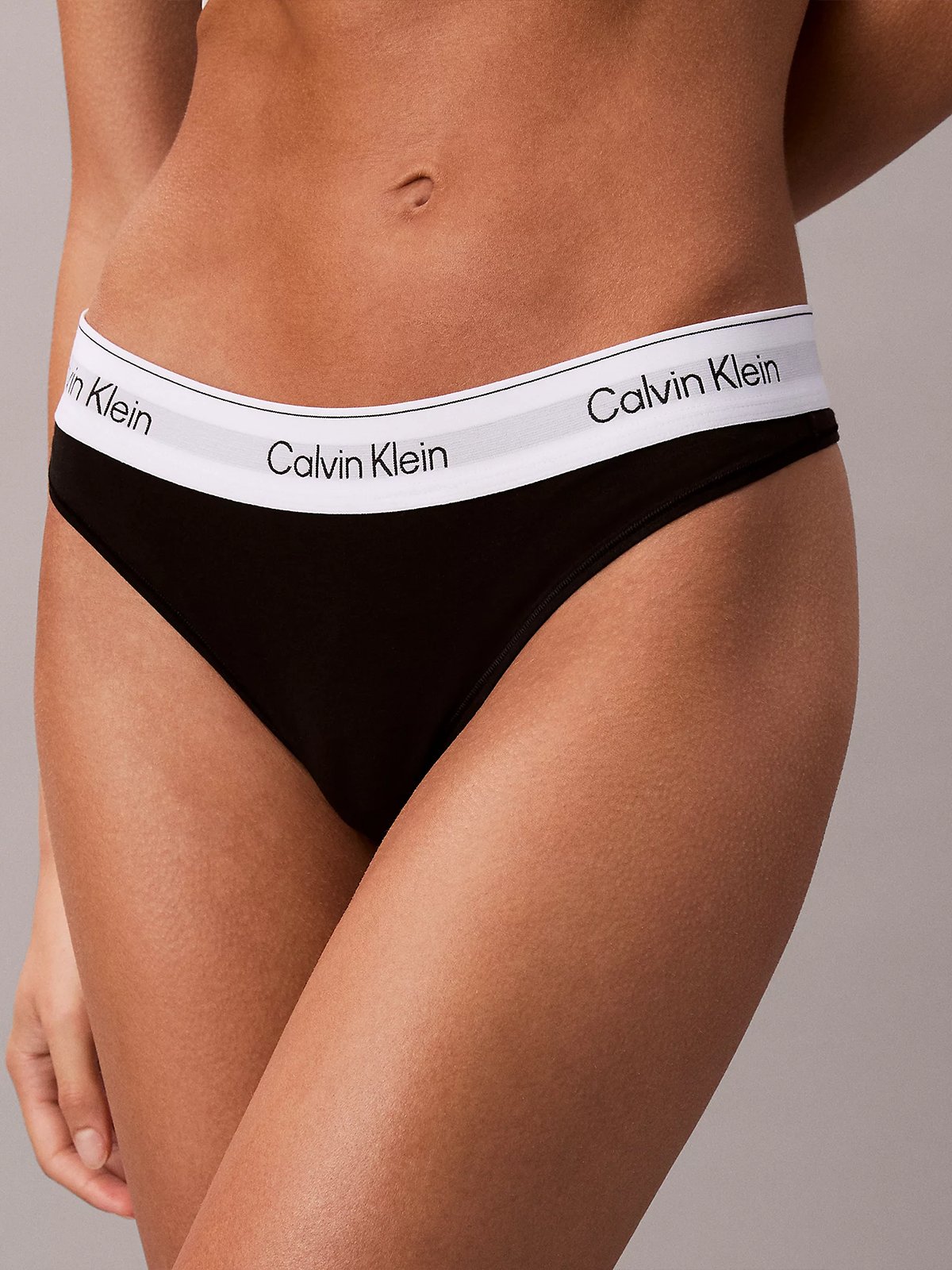 Calvin Klein Thong Black