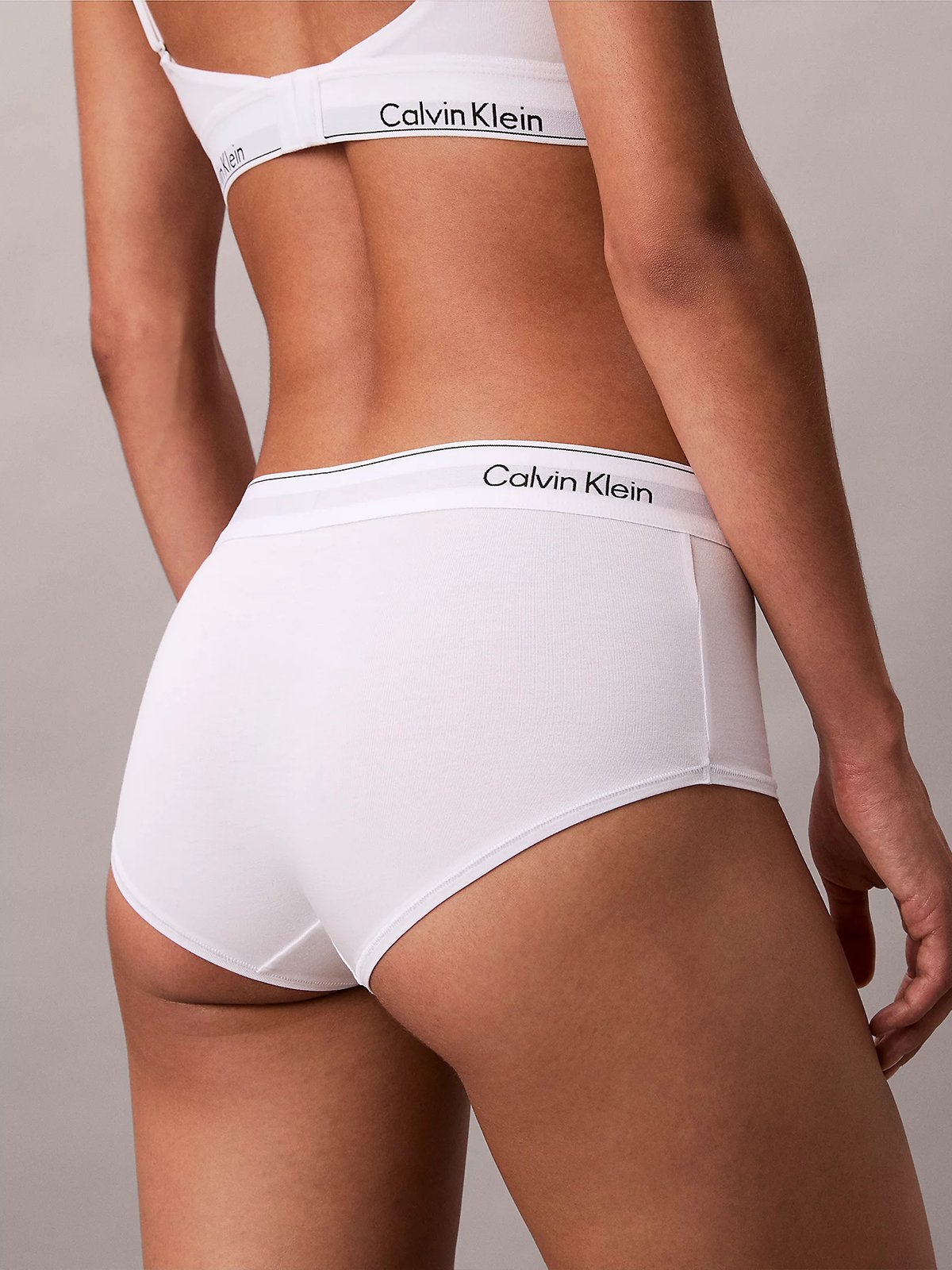 Calvin Klein Boyshort White