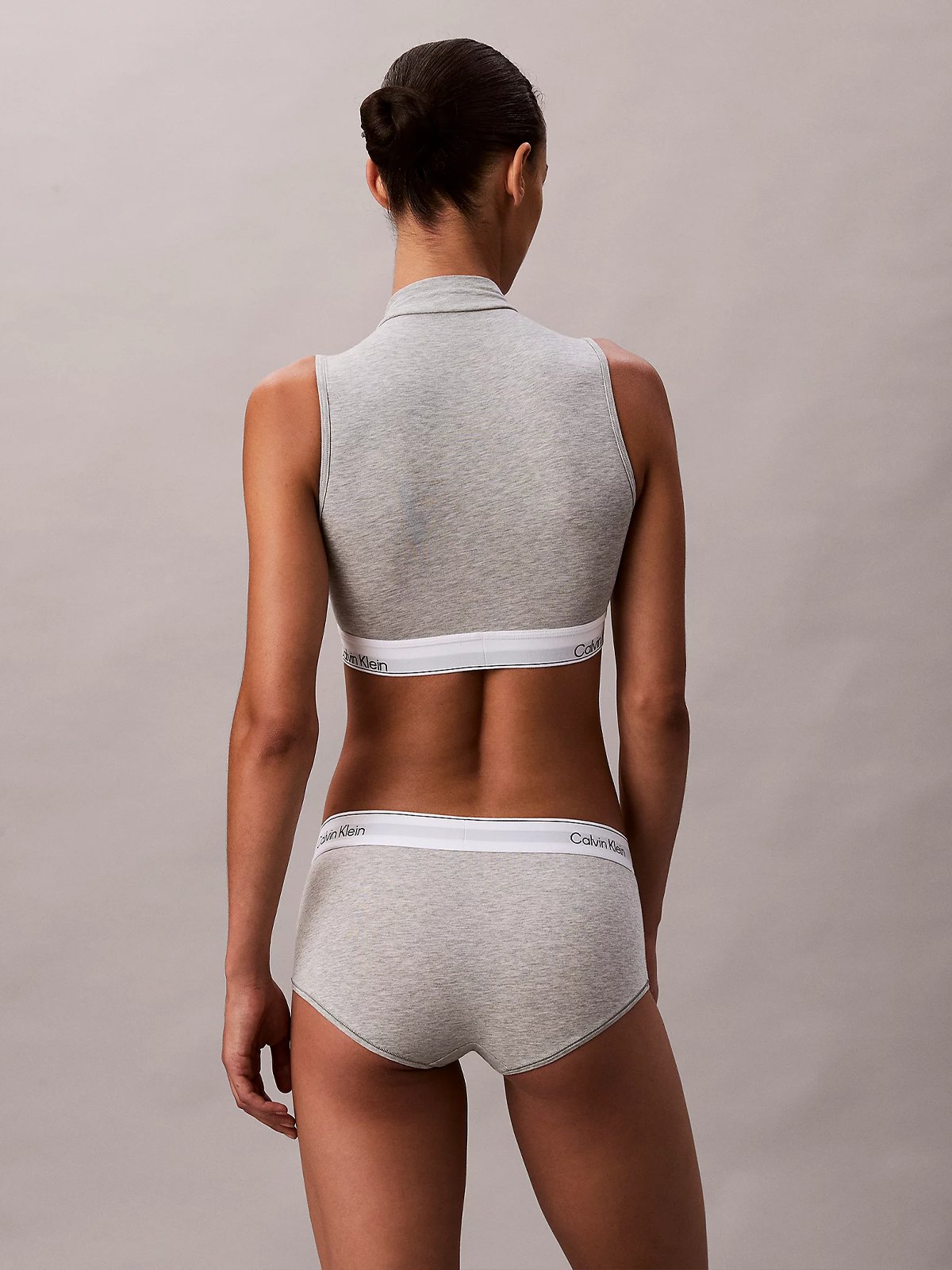 Calvin Klein Boyshort Grey heather