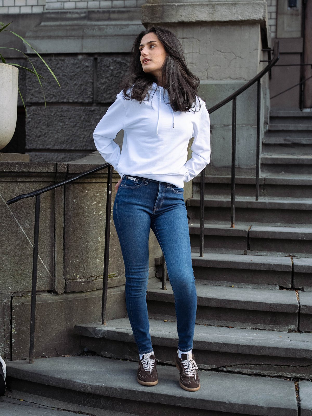Calvin Klein Mid Rise Skinny Jeans Blue Orbit