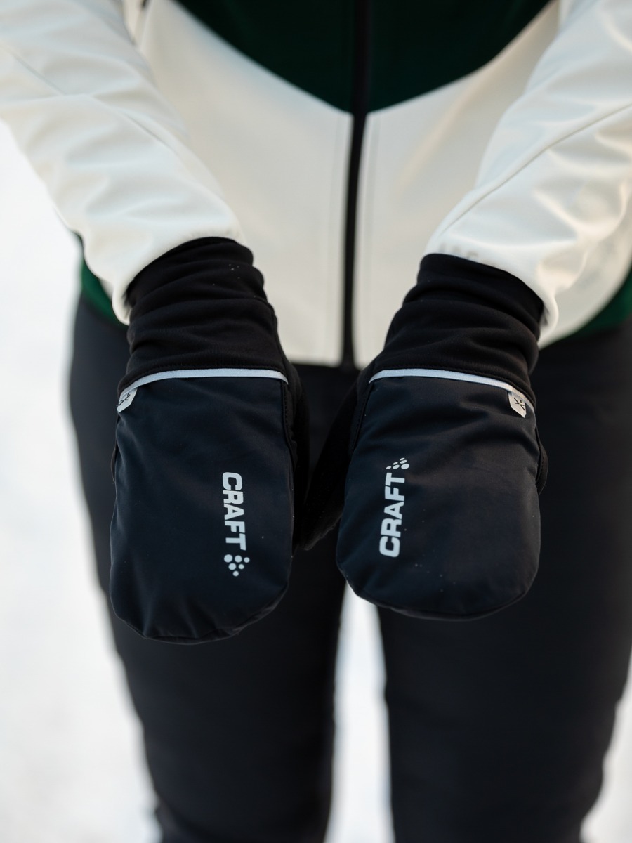 Craft Hybrid Weather Glove Black