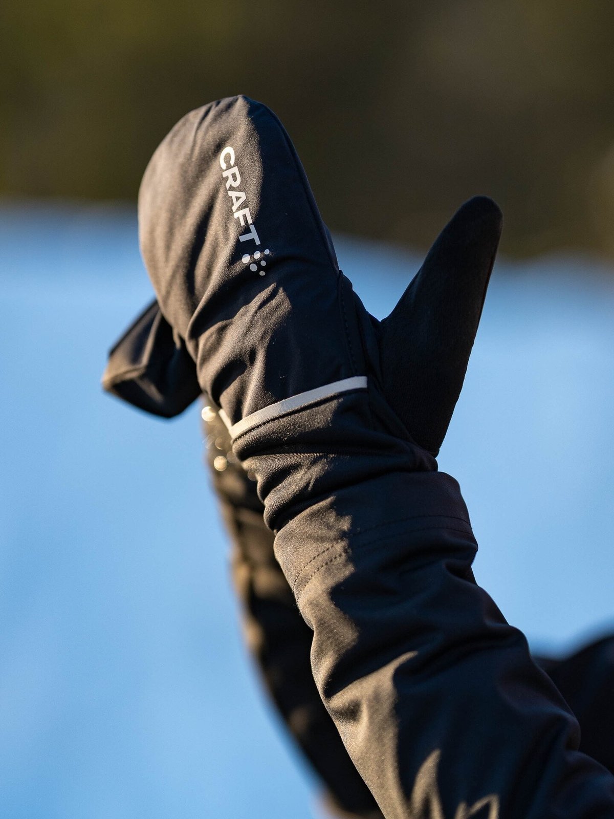 Craft Hybrid Weather Glove Black