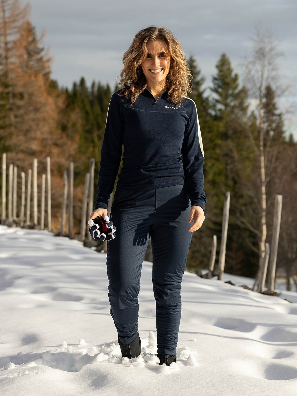 Craft Advance Nordic Training Tights Blaze