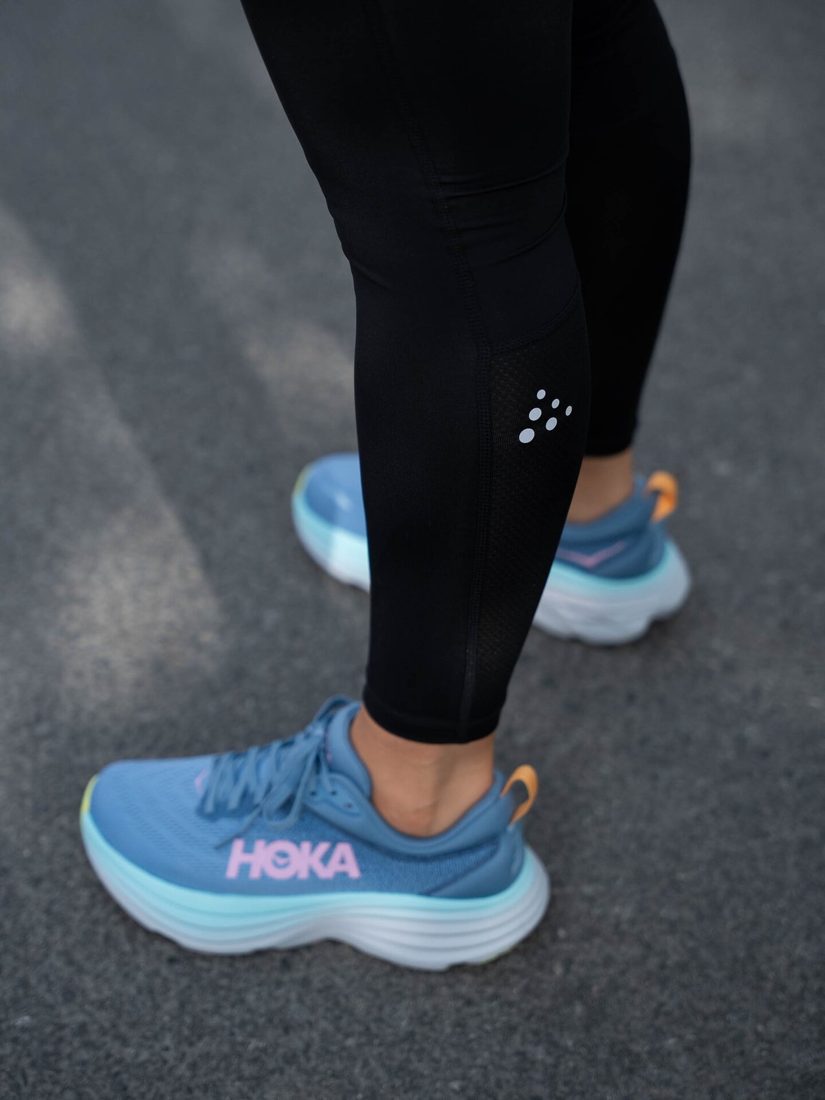 Craft Advance Essence High Waist Tights Black