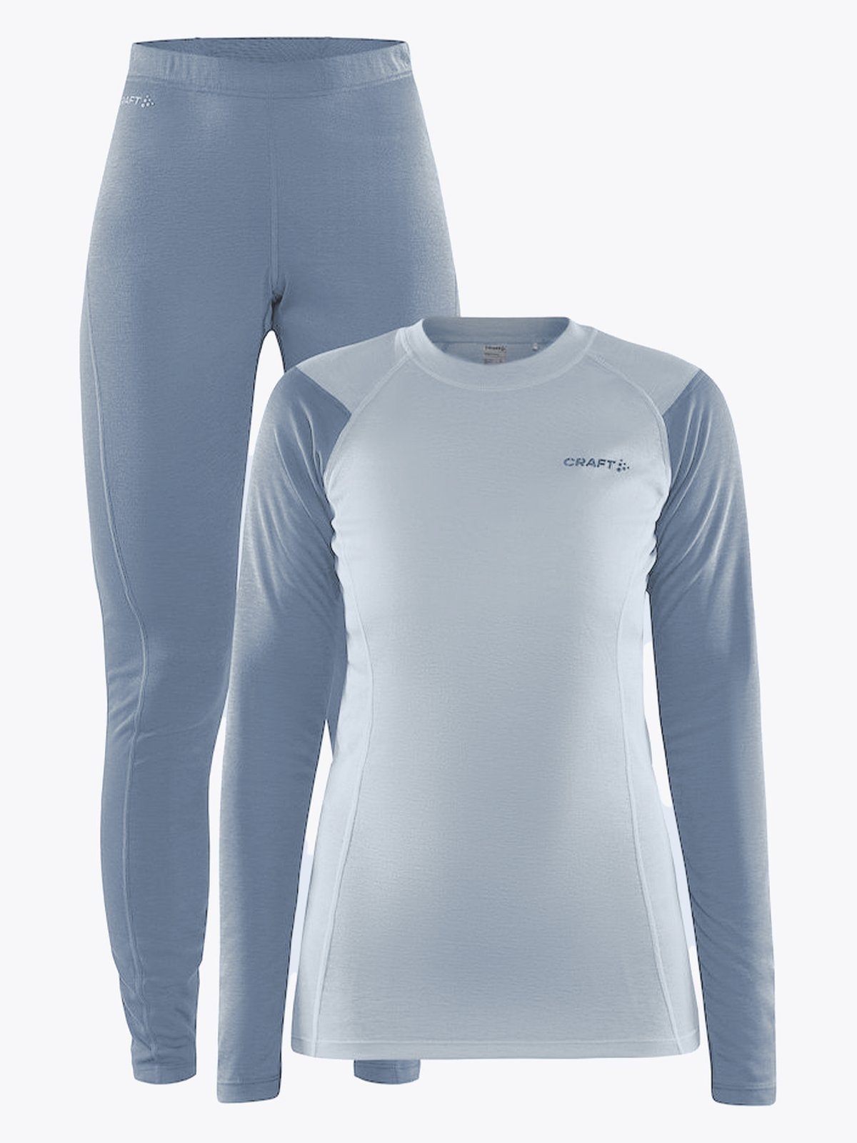 Craft CORE Warm Baselayer Set Flow-Sulfur