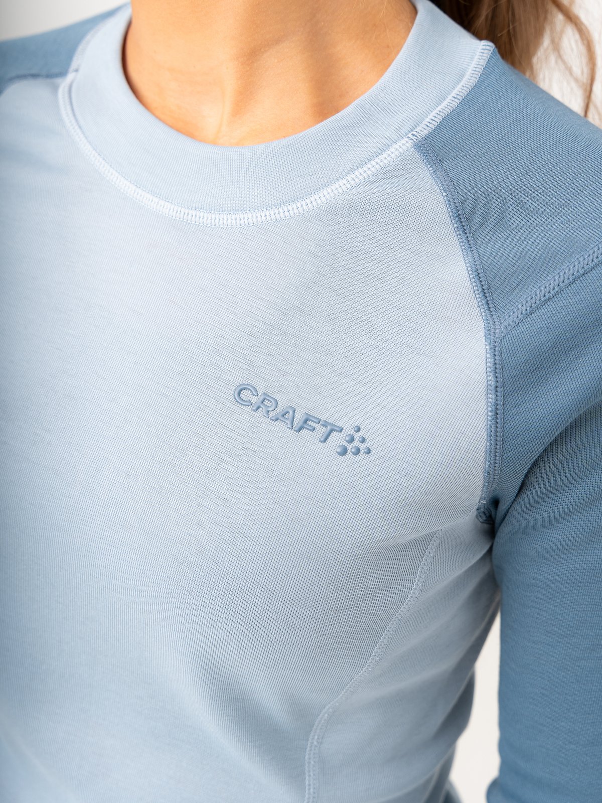 Craft CORE Warm Baselayer Set Flow-Sulfur