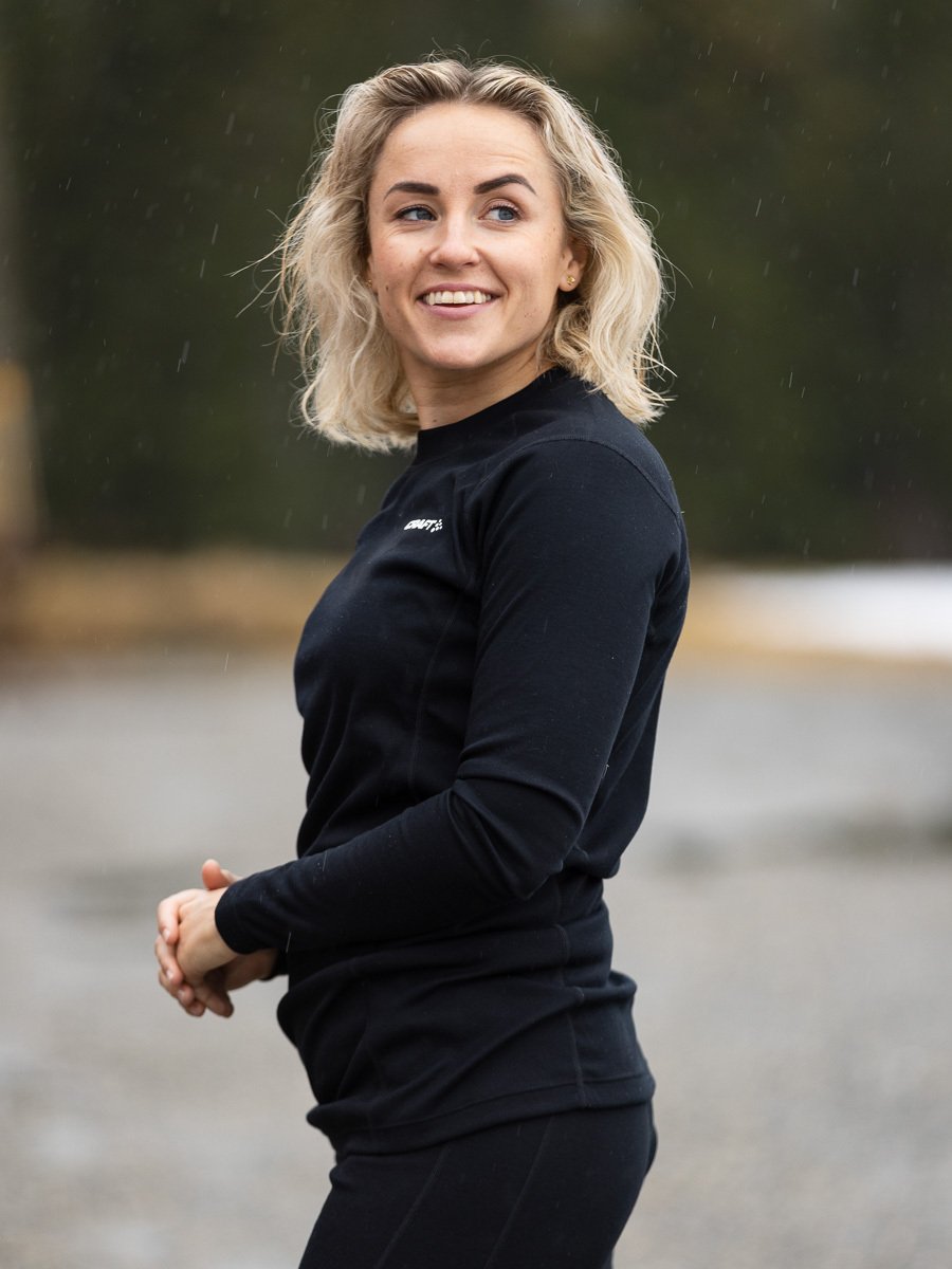 Craft CORE Warm Baselayer Set Black Melange