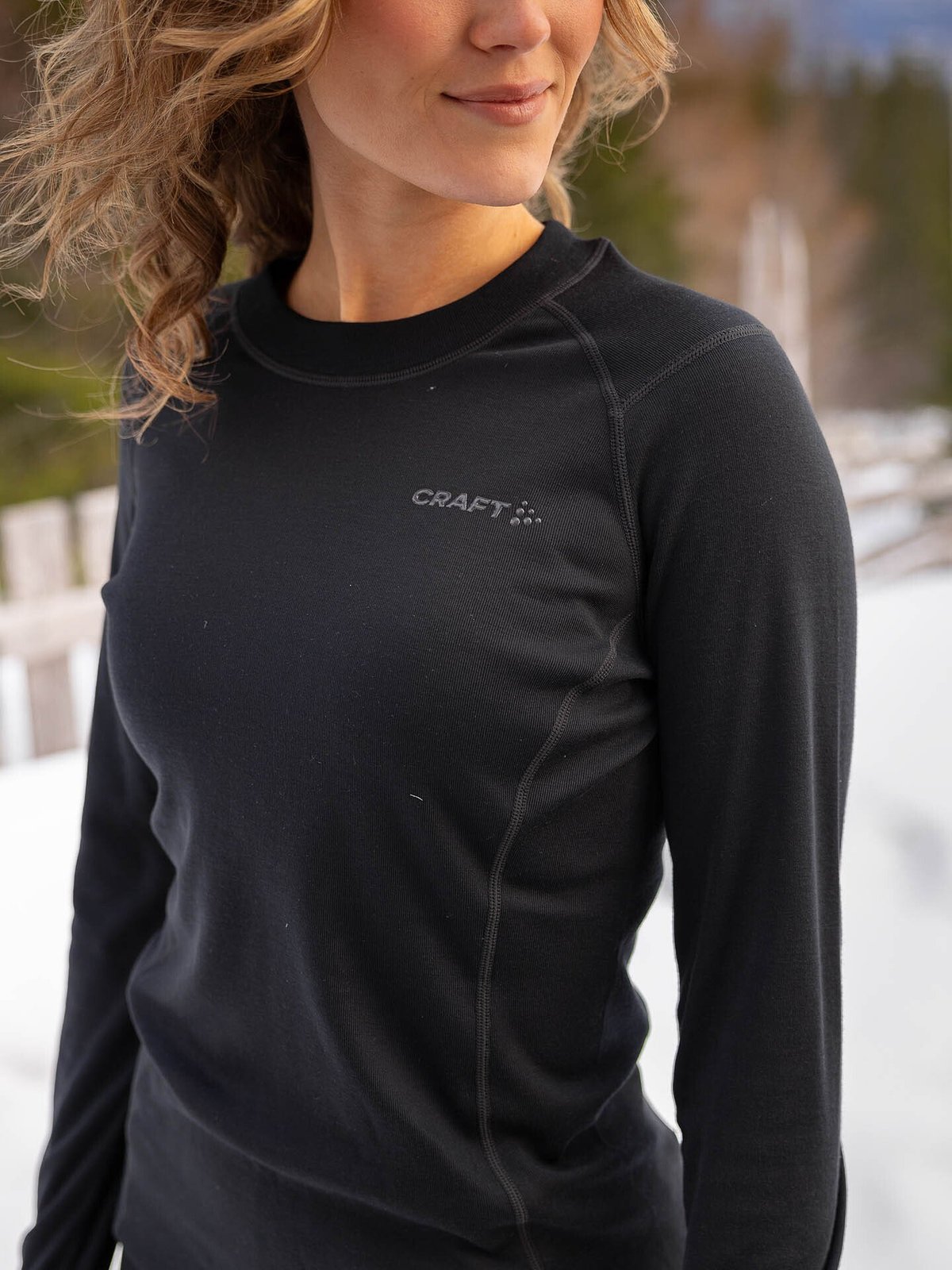 Craft CORE Warm Baselayer Set Black Melange
