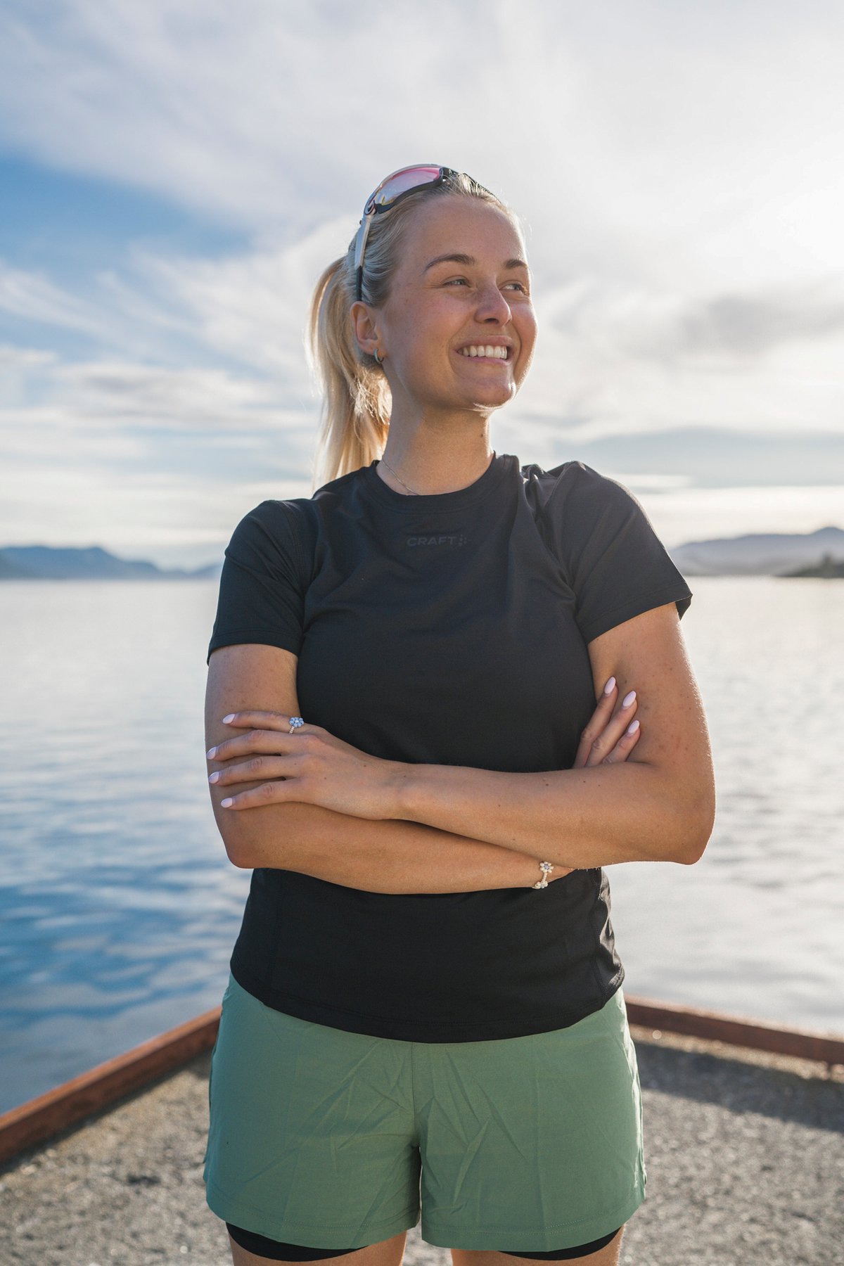 Craft Adv Essence Short Sleeve Tee Svart