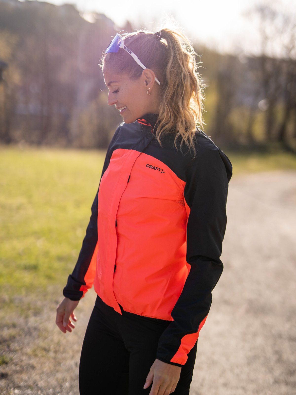 Craft Core Endure Hydro Jacket Women Black/Shock