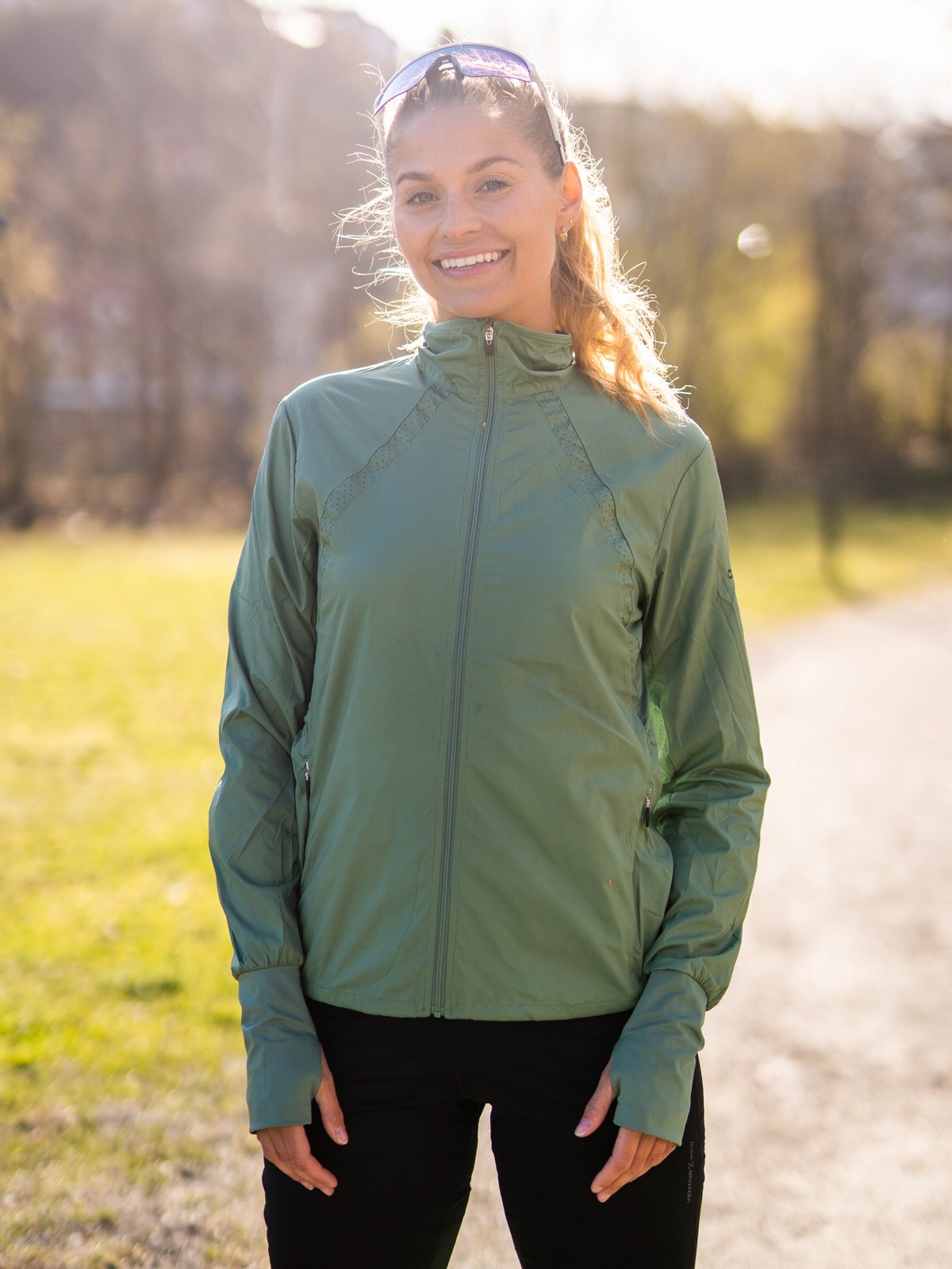 Craft Essence Wind Jacket Green