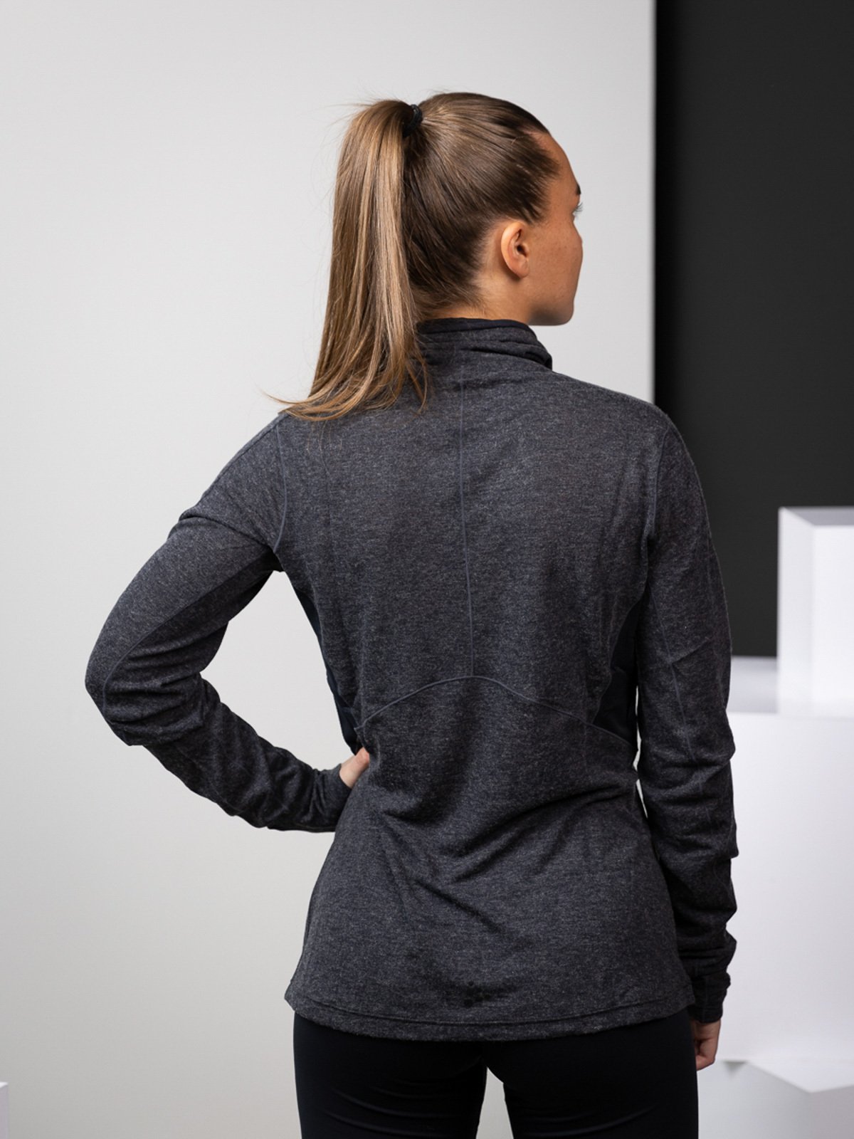 Craft Advanced SubZ Wool Long Sleeve Tee 2 W Black