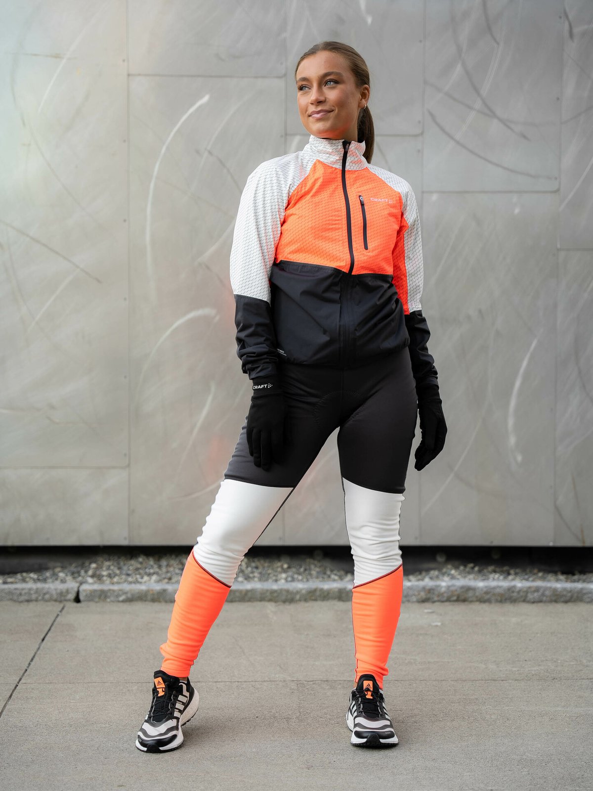 Craft Advance Bike Hydro Lumen Jacket Oransje