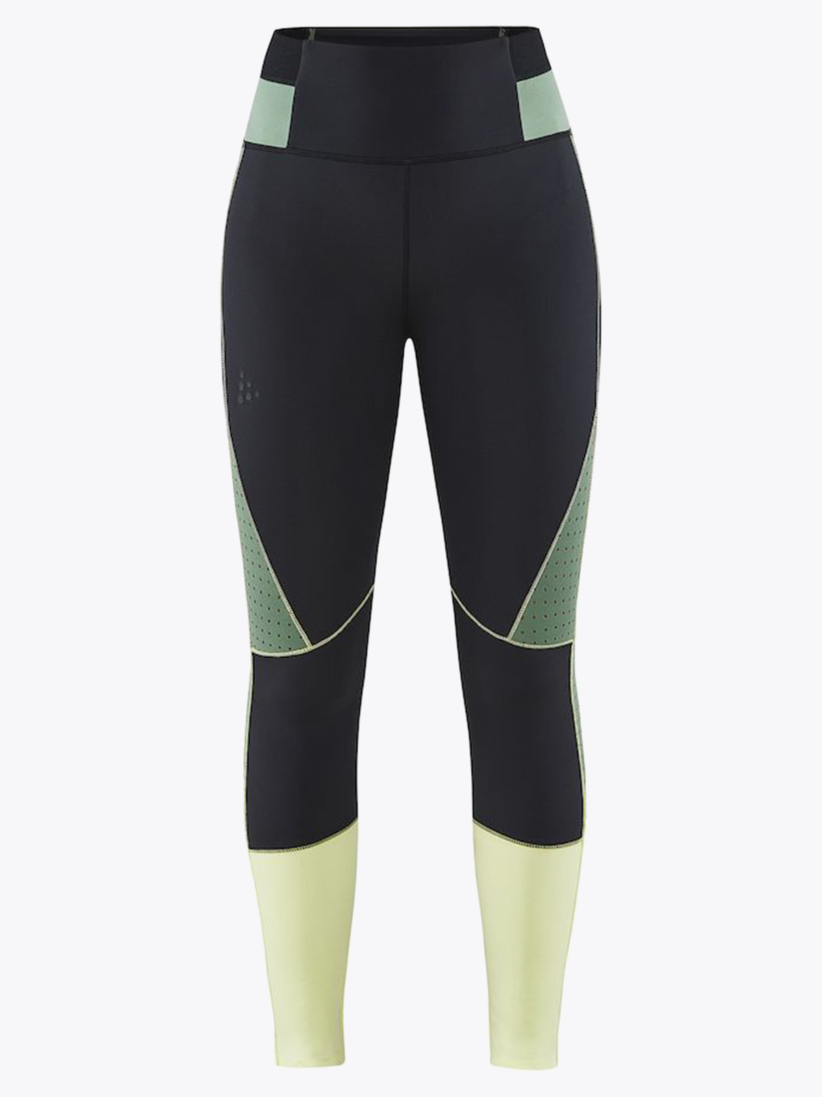 Craft PRO Charge Blocked Tights Women Giallo-black