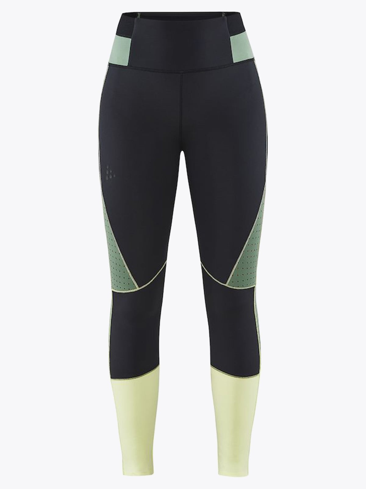 Craft PRO Charge Blocked Tights Women Giallo-black