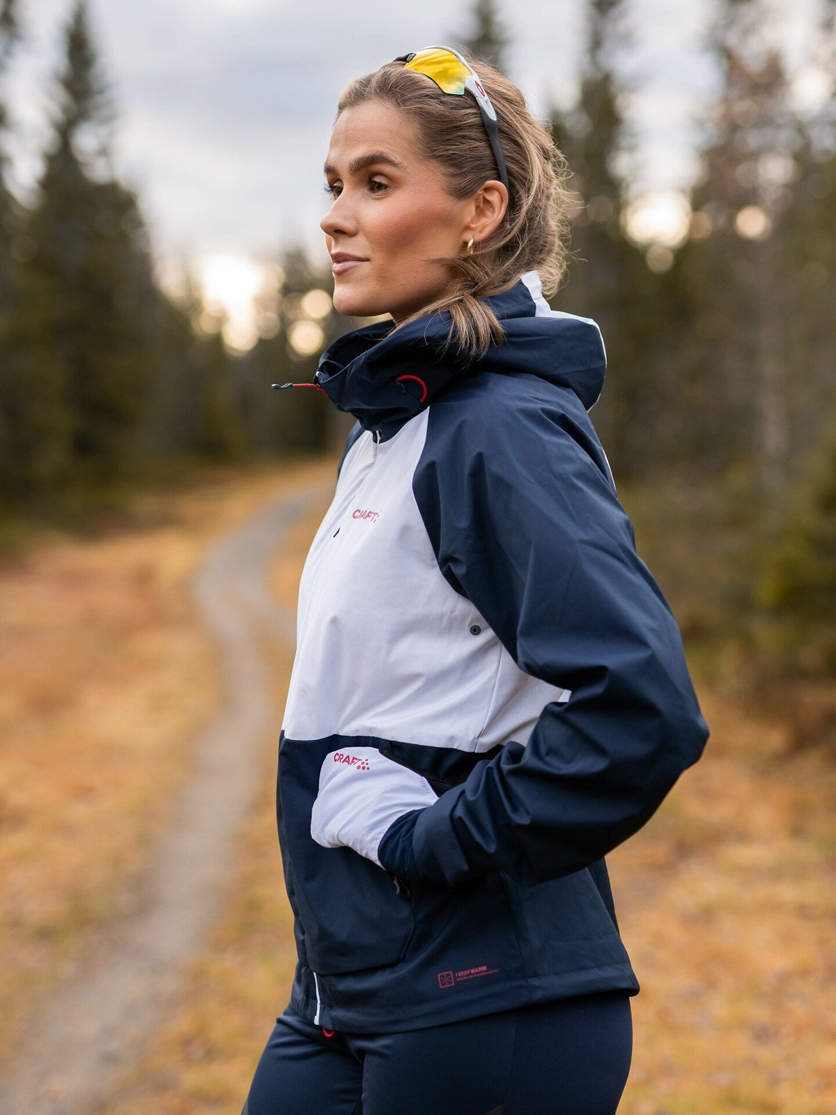 Craft Advance Backcountry Jacket Blaze/White