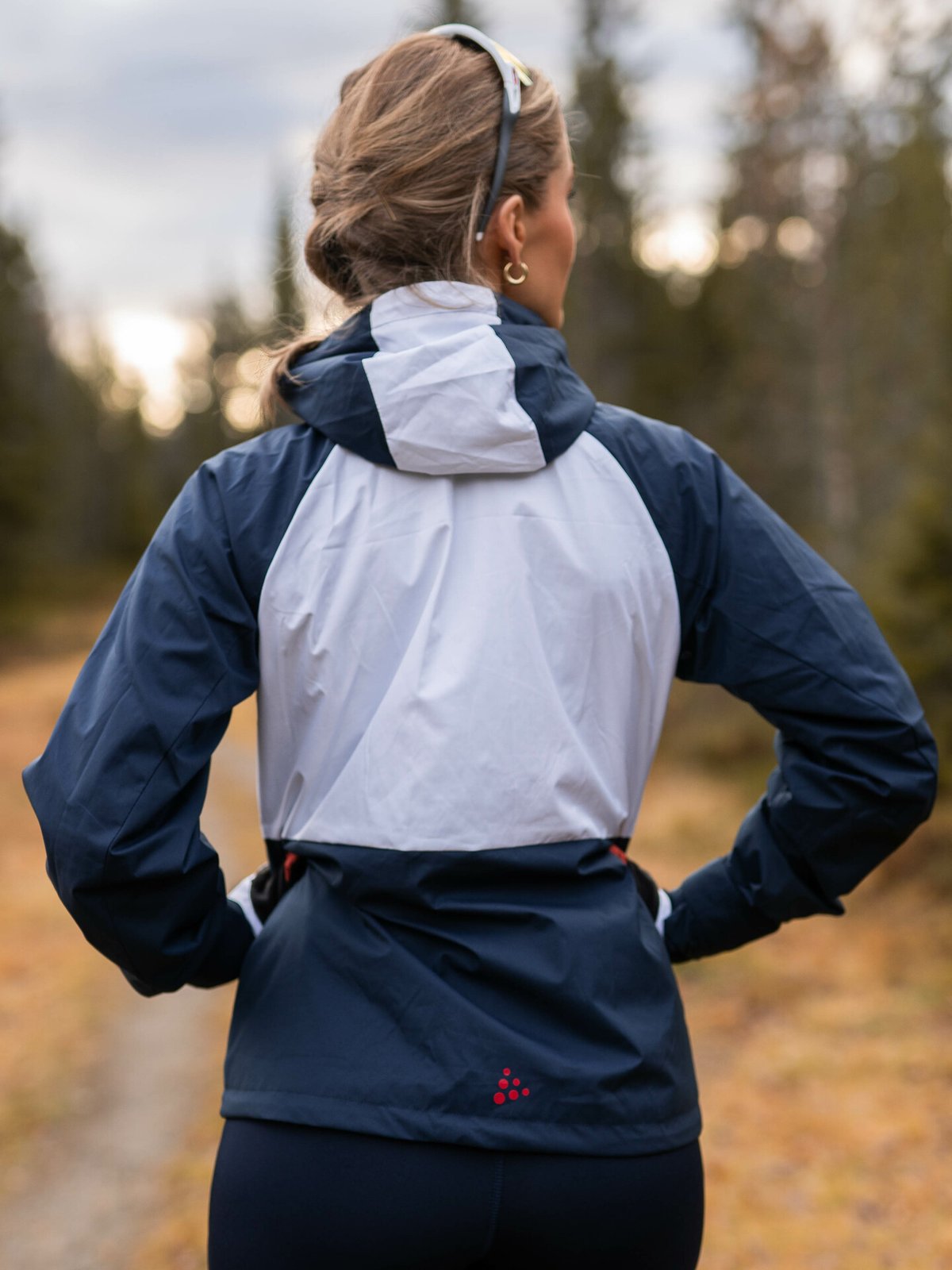 Craft Advance Backcountry Jacket Blaze/White