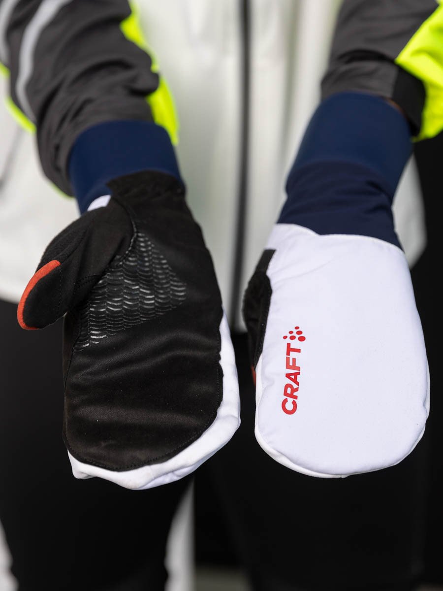 Craft NOR Advanced Speed Mitten Blaze/White