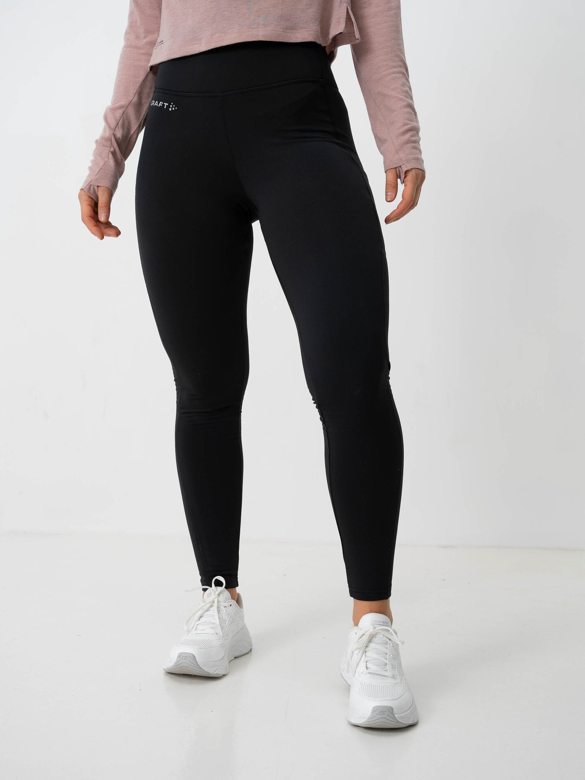 Craft Advance Essence High Waist Warm Tights Black