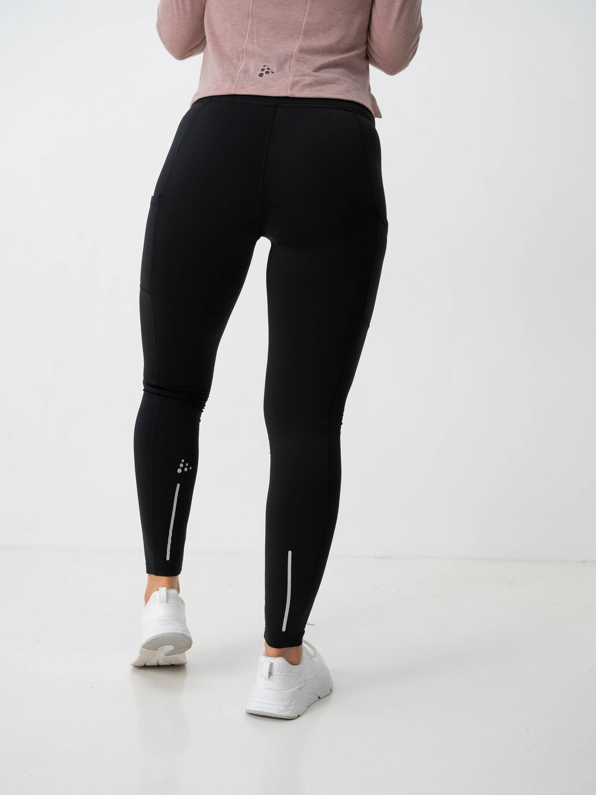 Craft Advance Essence High Waist Warm Tights Black