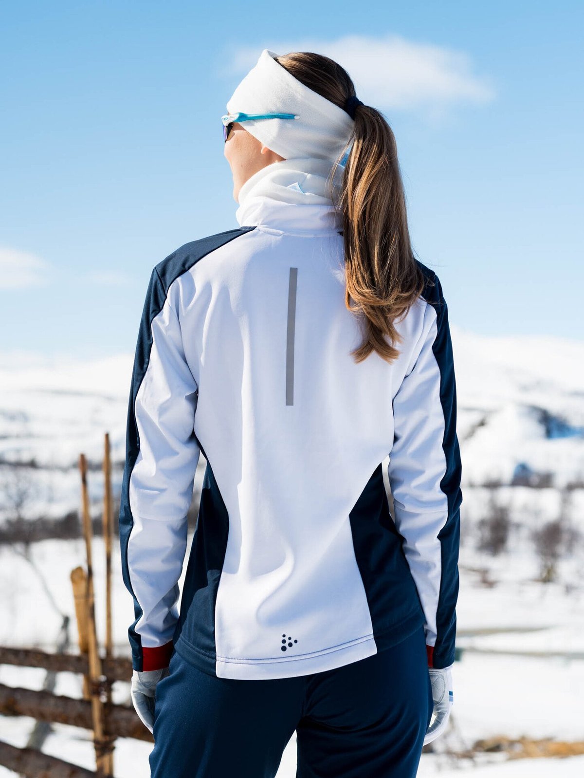 Craft Nor Advance Nordic Training Jacket 2 White-Blaze